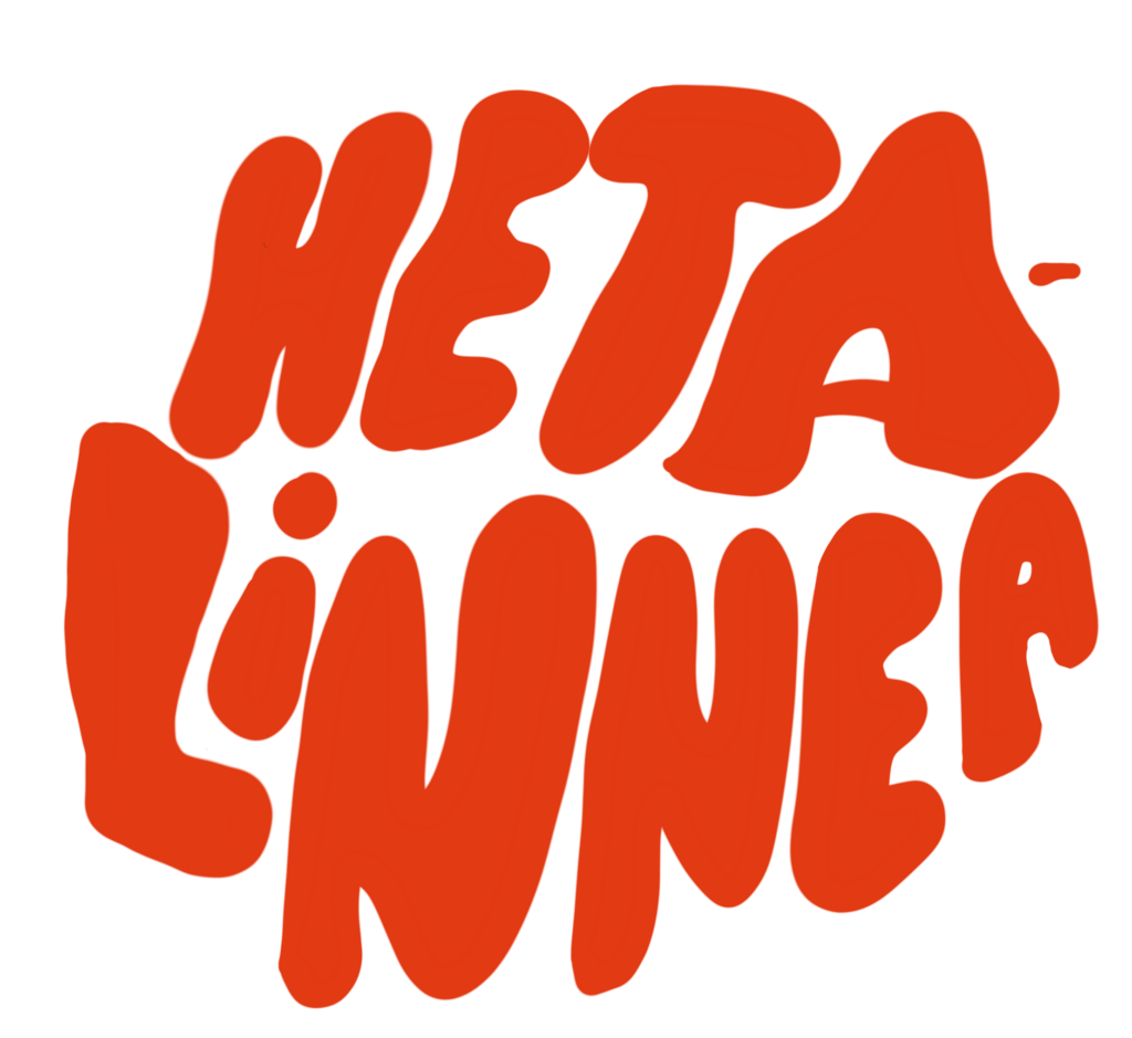 red text logo "Heta-Linnea"